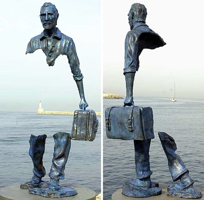 “Voyageurs” di Bruno Catalano, nel porto di Marsiglia