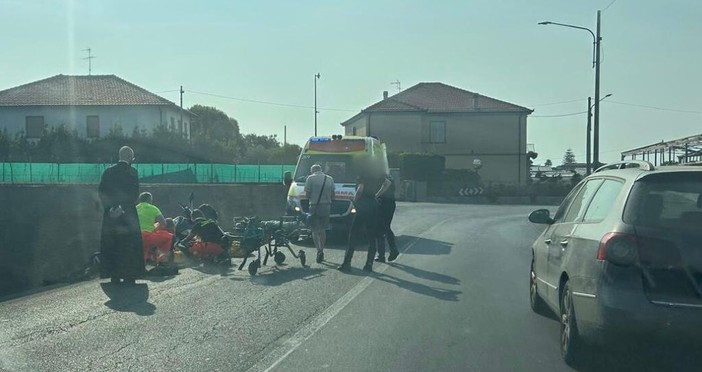 Incidente a Campochiesa d’Albenga: due feriti al Santa Corona