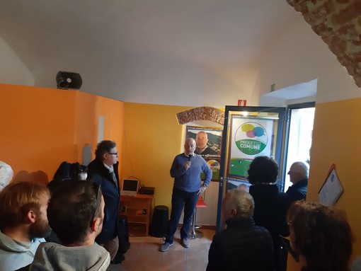 Quiliano 2019, il candidato Isetta inaugura il suo point: &quot;La valorizzazione del territorio è una tematica strategica&quot;