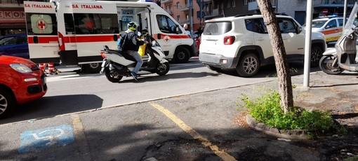 Savona, investimento pedonale in corso Tardy e Benech: codice giallo al San Paolo