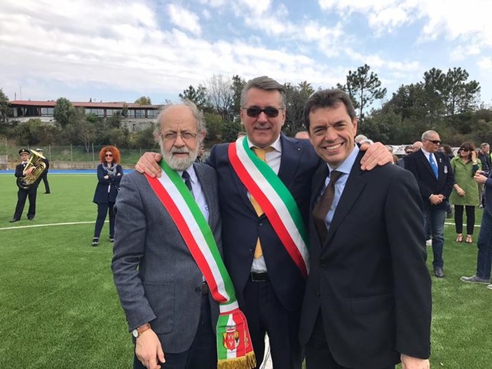 L'Onorevole Vazio dopo l'inaugurazione dello stadio di Celle: &quot;Ora tocca ad Albenga&quot;