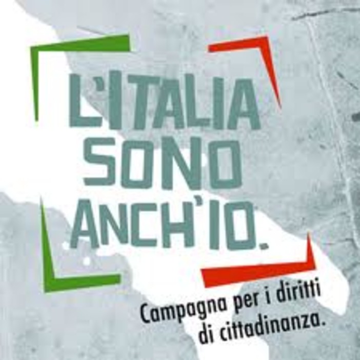 Sostegno dal comune di Quiliano alla campagna &quot;L'Italia sono anch'io&quot;