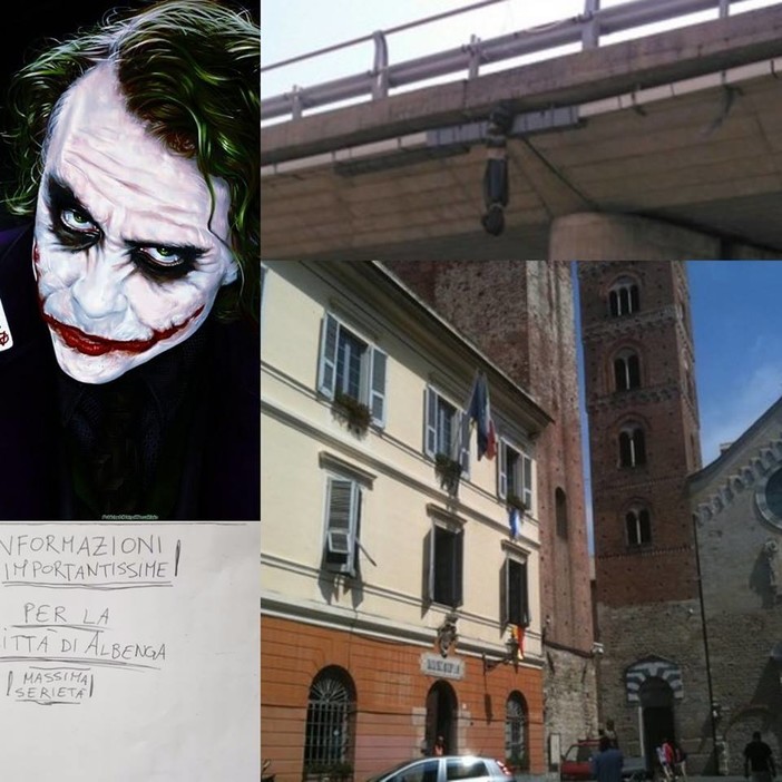 Ricompare il Joker ad Albenga, un nuovo messaggio a Radio Onda Ligure 101