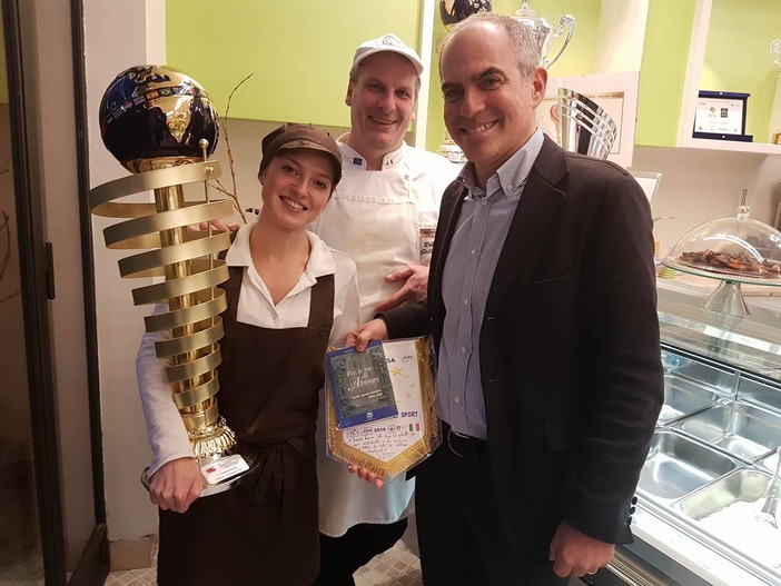 La Coppa d'Oro del Gelato è ad Albenga grazie a Jessica