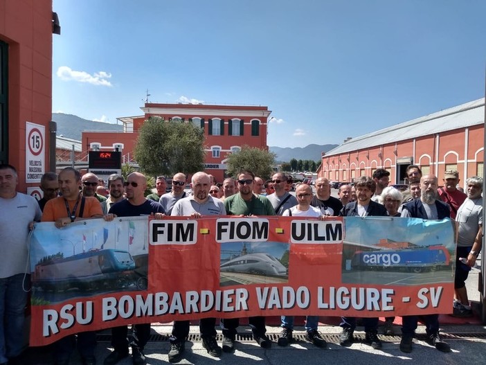 Vertenza Bombardier, firmato l'accordo per 12 mesi di cigs straordinaria. Mandraccia (Fiom Cgil): &quot;No a carichi di lavoro 'tampone', lavorare su una partnership forte con un altro Gruppo del settore&quot;