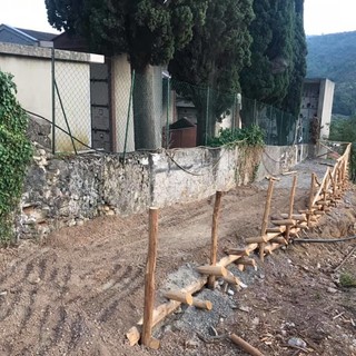 Nuovo accesso per il cimitero del capoluogo di Tovo San Giacomo