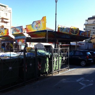 Finale Ligure: riorganizzati gli spazi del luna park per ragioni di sicurezza