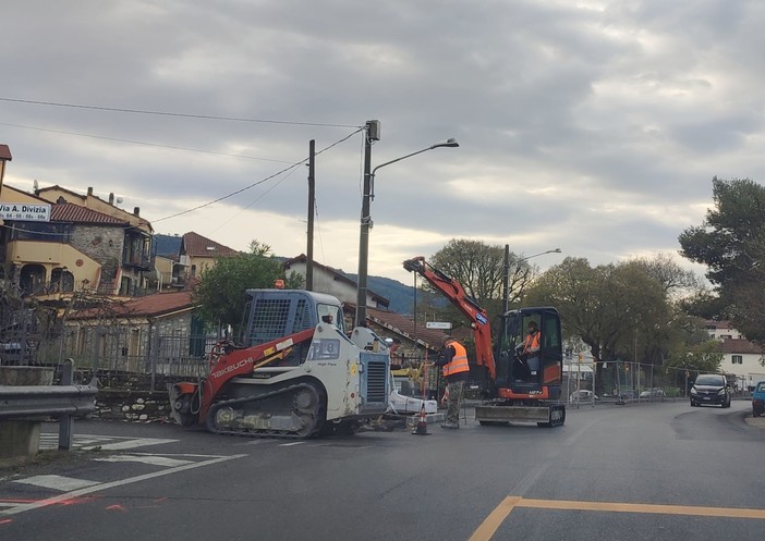 Andora, nuova viabilità a San Bartolomeo per migliorarne la sicurezza: avviati i lavori sulla Sp13