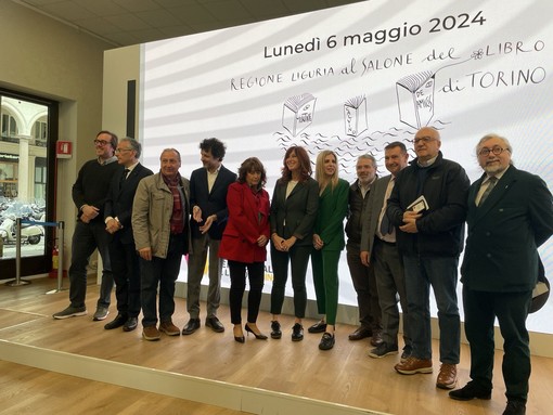 Al Salone del Libro di Torino, un mare di libri per raccontare la Liguria