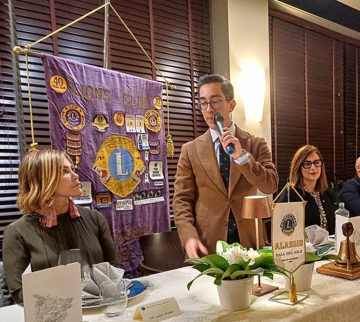 Il Lions Club Alassio “Baia del Sole” incontra Clara Faedda