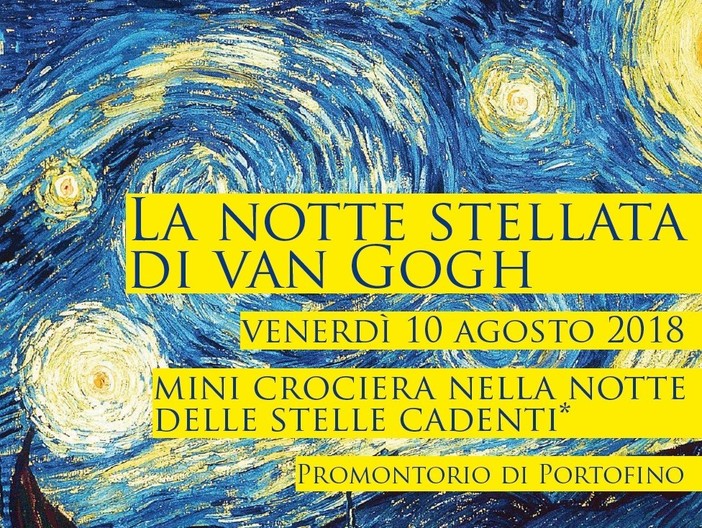 In crociera con Van Gogh, dal Porto Antico a Portofino