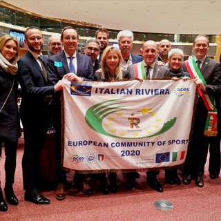 A Bruxelles il battesimo ufficiale di &quot;Italian  Riviera Community Europea dello Sport 2020&quot;