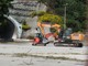 Aurelia Bis, sul cantiere posizionati due escavatori: domani, 24 maggio, la consegna dei lavori (FOTO)