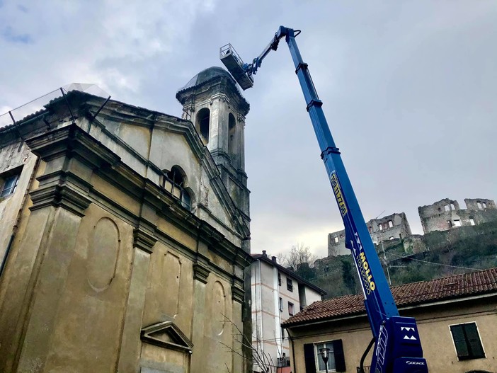 Cairo, restyling ex chiesa San Sebastiano: svolte indagini diagnostiche e strutturali su murature e intonaci