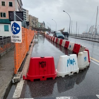 Savona, scattati i lavori sul viadotto in Lungomare Matteotti: corsia chiusa fino a gennaio 2025