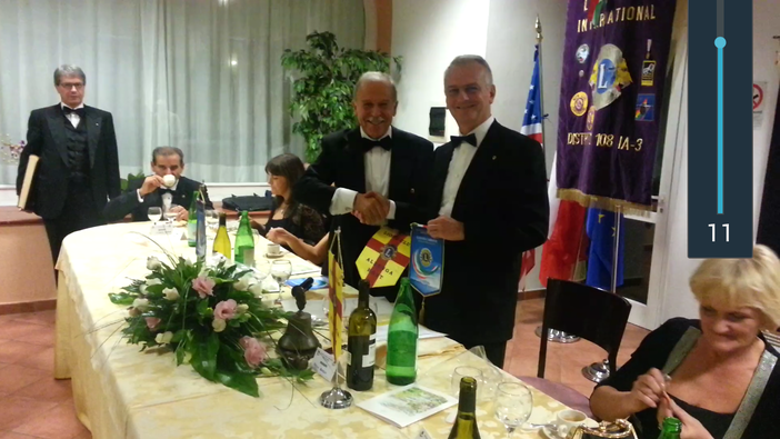 Visita di Gianni Carbone, Governatore al Lions Club Albenga – Host