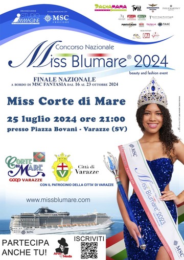 A Varazze l’elezione di Miss Corte di Mare: è parte del concorso Miss Blumare 2024