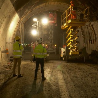 Autostrade, da lunedì 10 riparte il cantiere nella galleria Monte Sperone, a fine gennaio previsti lavori a Madonna delle Grazie