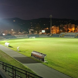 &quot;Luci al Bacigalupo&quot;, nello stadio di Savona ecco la riaccensione. Viti: &quot;Martedì l'utilizzo nelle ore serali con l'uso delle docce&quot;