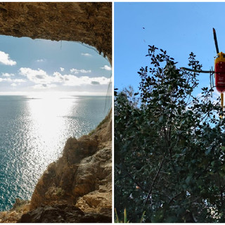 Giovane climber precipita dalla Grotta dei Falsari: muore schiantandosi in un canalone