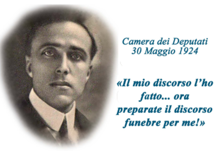 Alassio, il 10 giugno commemorazione di Giacomo Matteotti nel centenario della sua morte