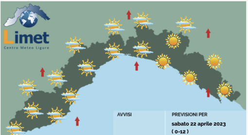 Meteo, sabato prevalentemente soleggiato su tutta la regione