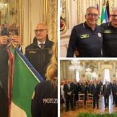 Medaglia d’oro al valor civile alla Protezione Civile, anche Giovanni Naso di Albenga al Quirinale dal Presidente Mattarella