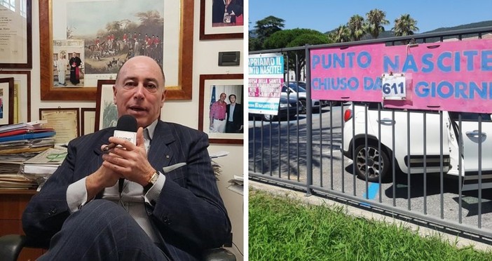 Punto Nascite Santa Corona, il sindaco di Alassio scrive a Toti: “Riapritelo o trasferite a Pietra il presidio di Savona”