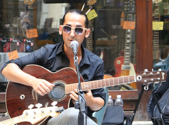 Mladen in concerto alla serata conclusiva del Varigotti Festival