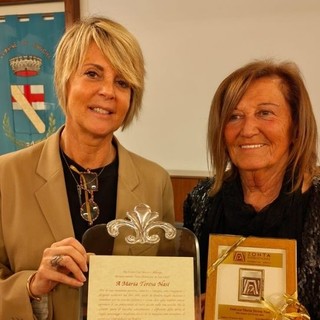 Andora, a Maria Teresa Nasi il Premio “Una donna per la sua città” dello Zonta Alassio-Albenga