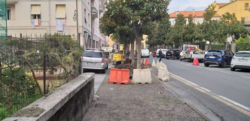 Albenga interviene su marciapiedi e asfalto. Il vice sindaco Passino: &quot;Rispondiamo alle segnalazioni dei cittadini&quot;