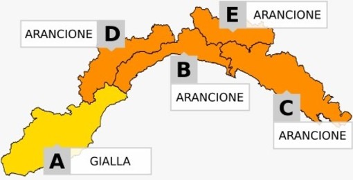 Torna il maltempo in Liguria: allerta gialla e arancione per temporali