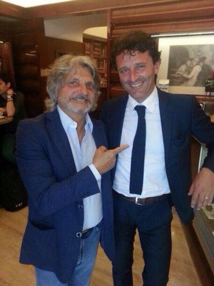 #Regionali2015: il candidato alla presidenza Luca Pastorino e l'endorsement del viperetta Massimo Ferrero