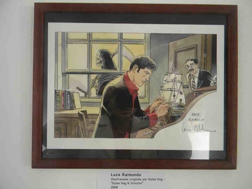 Savona, con la mostra &quot;I volti di Dylan Dog&quot; prende il via Inchiostro d'Autore