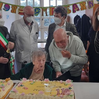 La rsa del Santuario festeggia i 110 anni di Maria  Perrando