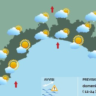 Meteo, schiarite a levante in mattinata, cielo sereno durante la giornata