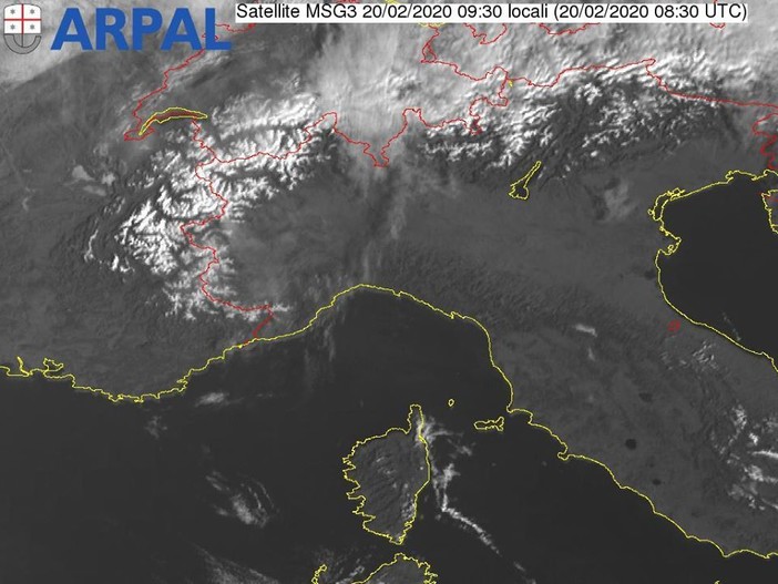 Meteo, scarseggiano le nubi sulla Liguria dove prevale il sole. Venti deboli e mare mosso