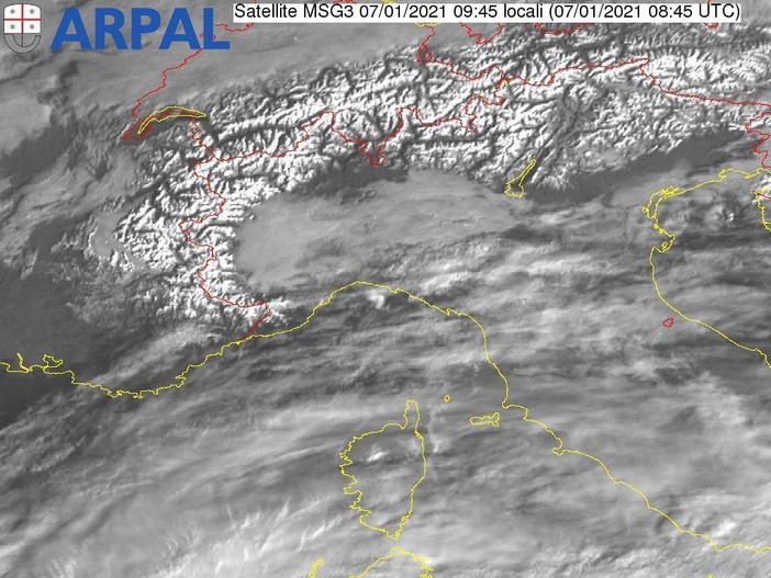 Meteo in Liguria: ancora nuvolosità diffusa con locali schiarite in particolare a Ponente