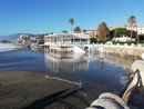 Mareggiata a Savona, chiuso l'accesso alla spiaggia di piazzale eroe dei Due Mondi