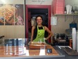 Jessica Zilano, titolare della pizzeria d’asporto &quot;Poldo&quot; in piazza Sisto IV