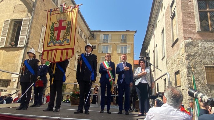 Albenga, Medaglia d’oro un momento storico, il sindaco: “Grazie a chi ha partecipato e a chi ha collaborato all’organizzazione”