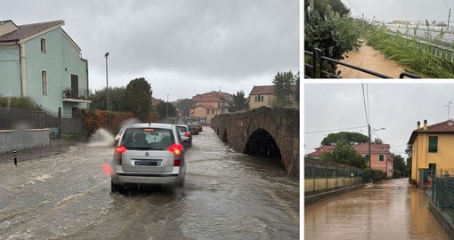 Maltempo, ad Albenga ancora allagamenti, chiuso il Centro Operativo Comunale di Protezione civile (FOTO e VIDEO)