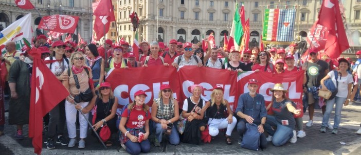 Cgil, Pasa: “Oggi in piazza a Roma in migliaia da tutta Italia, 400 lavoratori, pensionati e disoccupati da Savona”