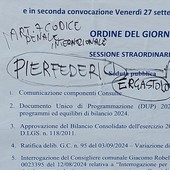 &quot;Pierfederici Ergastolo&quot;, imbrattato un manifesto a Varazze e attaccato il Sindaco