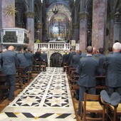 Savona, nella chiesa del Santuario officiata la messa della Guardia di Finanza (FOTO)