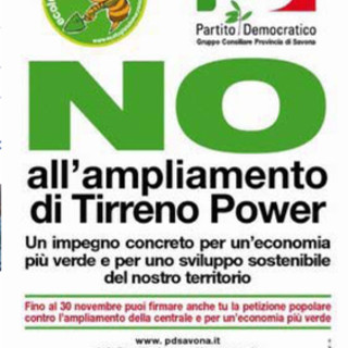 Verdi su Tirreno Power: centrale dannosa. Il PD mantenga le promesse fatte ai suoi elettori