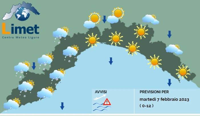 Meteo, torna la neve sulle Alpi liguri, possibili fiocchi sulla costa savonese