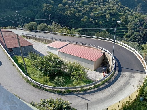 Savona, terminati i lavori della strada di Marmorassi danneggiata dall'alluvione del 2019