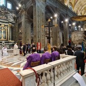 Savona, celebrata dal Vescovo Marino in Duomo la messa interforze (FOTO)