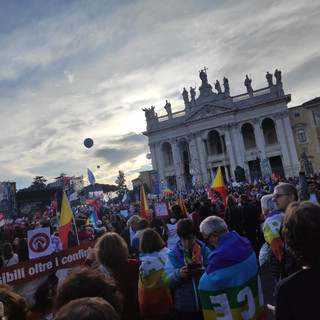 Anche Cgil Savona a Roma per chiedere la pace: &quot;Alzare la voce contro la sordità della guerra&quot; (FOTO)